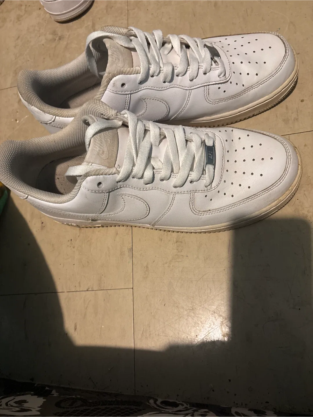 Nike Air Force 1 White Sneakers image indicator(2)