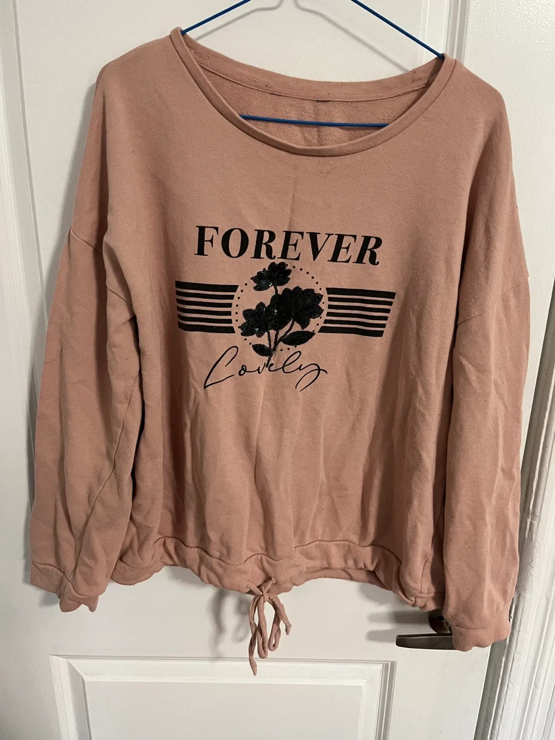 Forever Lovely Blush Pink Sweater
