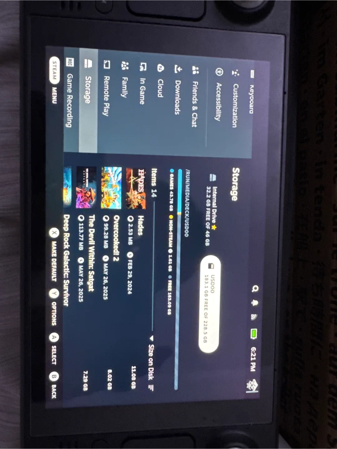 Valve Steam Deck Handheld Console image indicator(3)