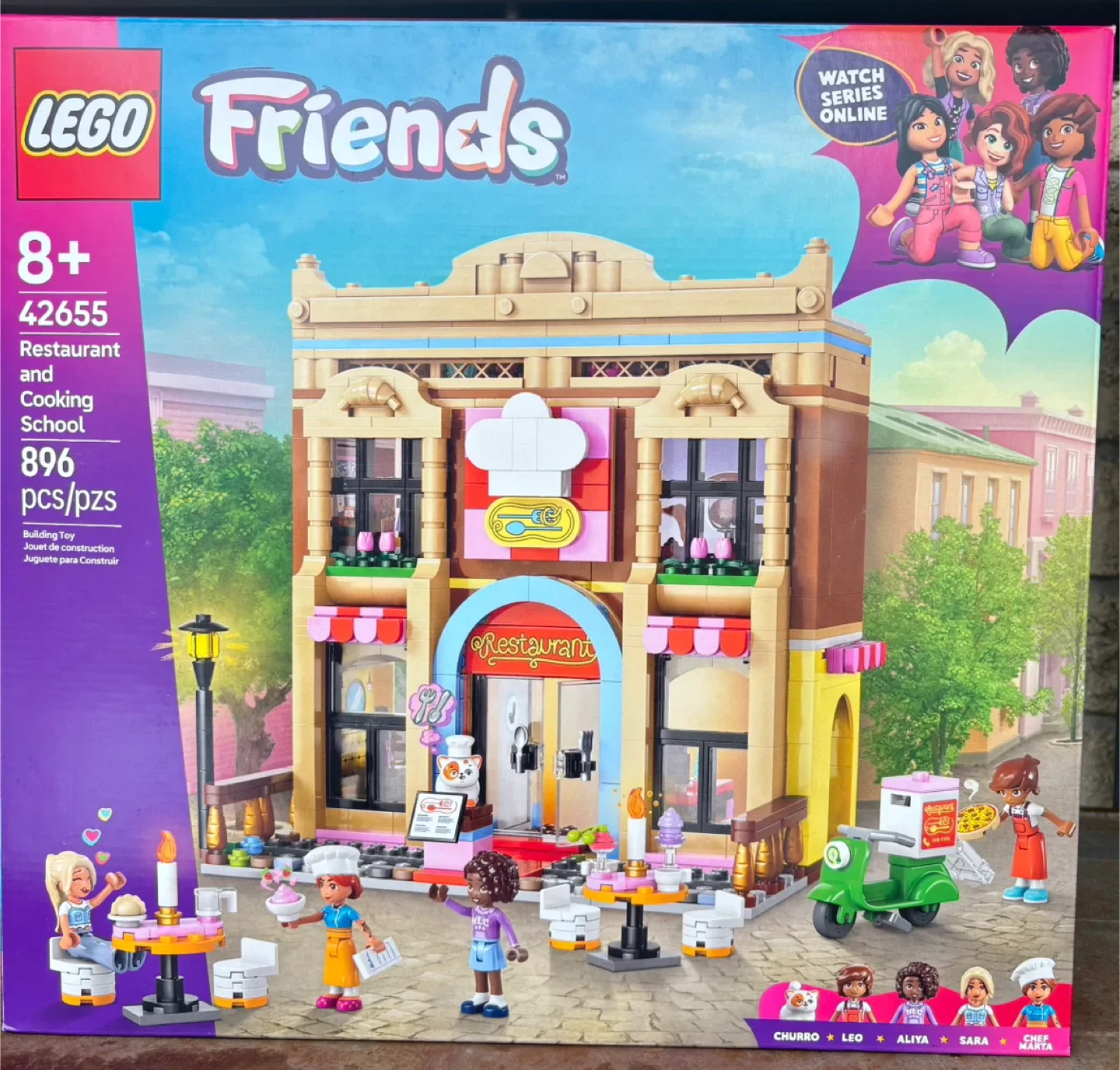 Lego Friends Restaurant & Cooking School 42655