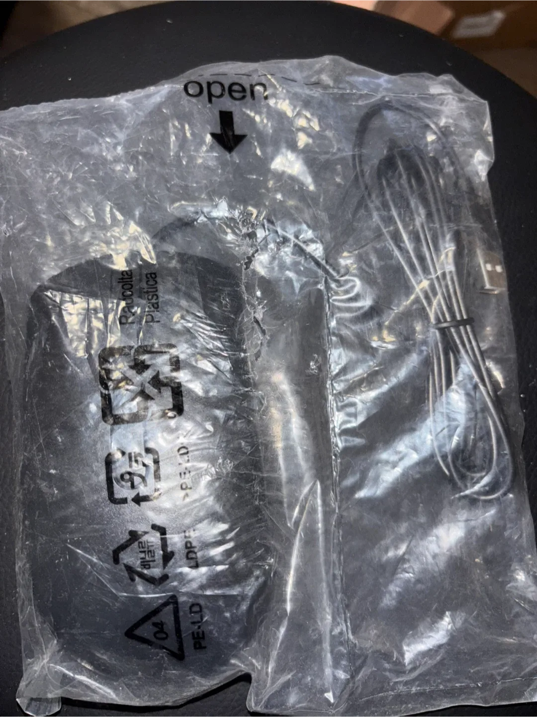 Black Wireless Mouse dell