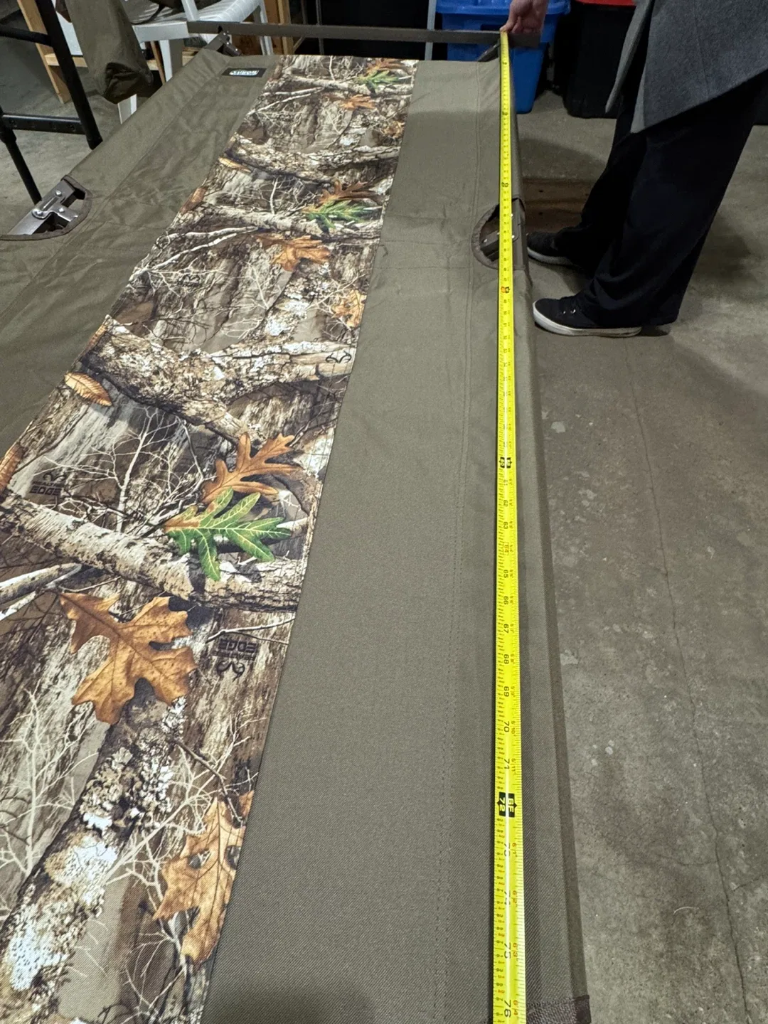 Folding Camping Cot - 78" Long image indicator(4)