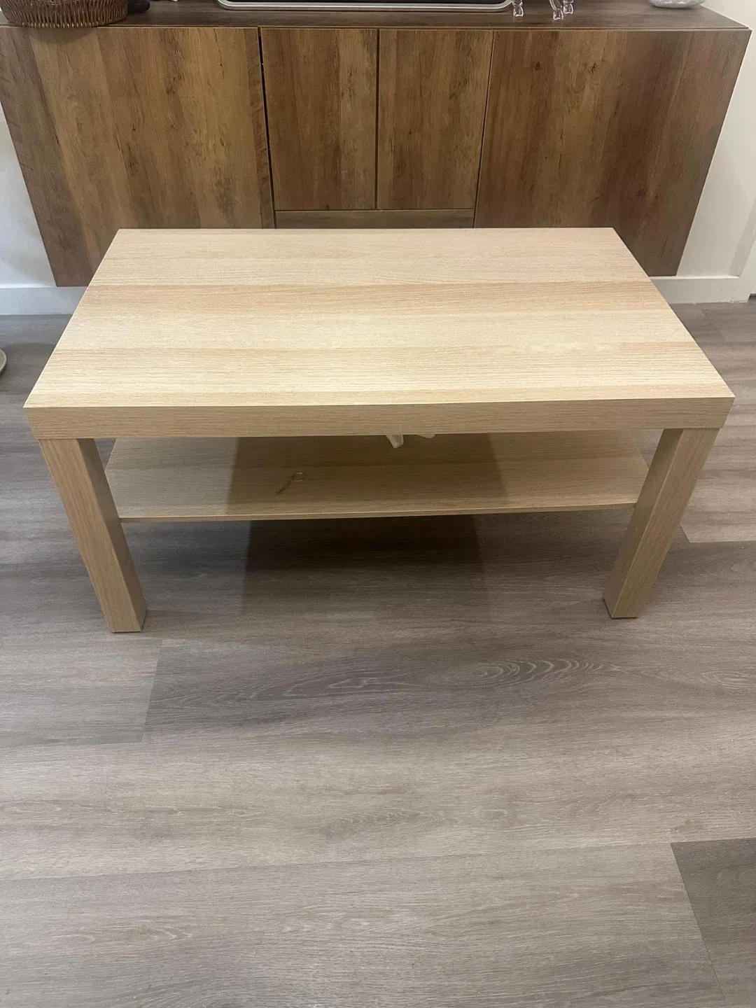 IKEA Lack Beige Coffee Table