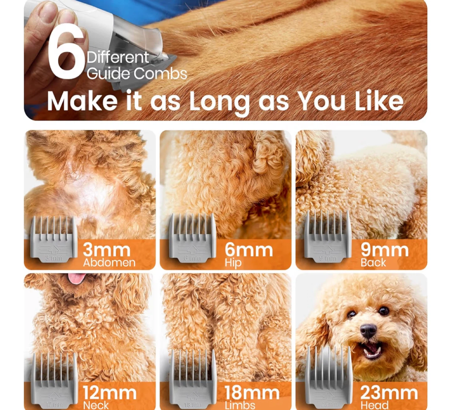 oneisall Dog Grooming Vacuum & Pet Hair Kit - photo 2