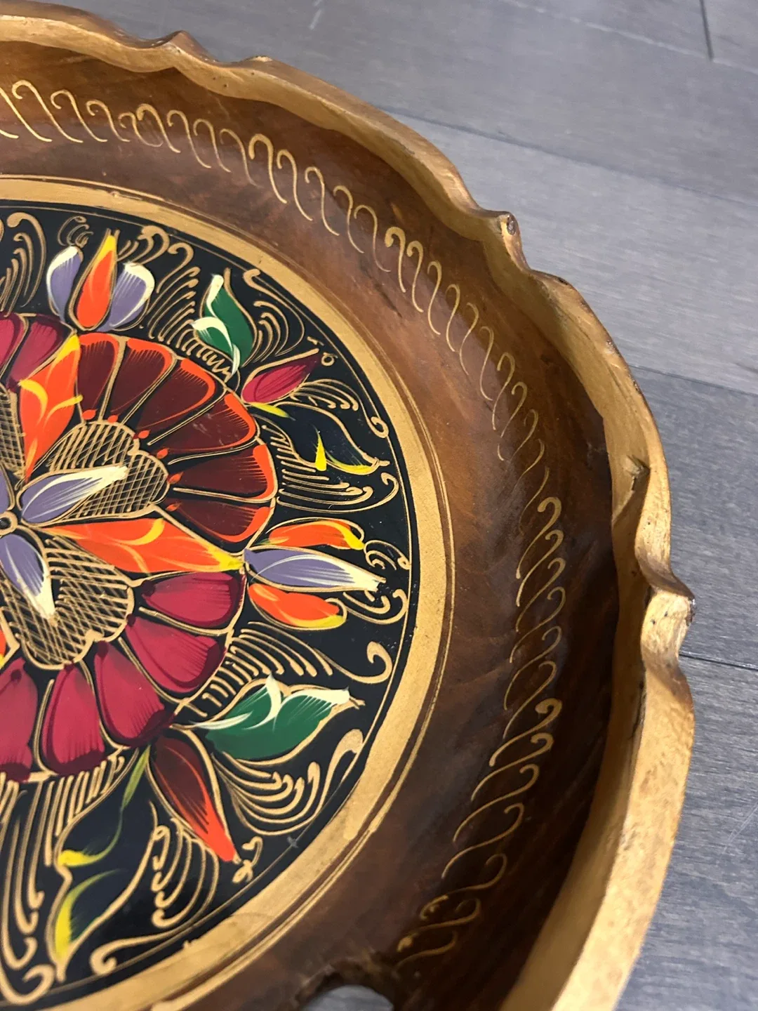 Set of 2 Decorative Wooden Trays image indicator(2)