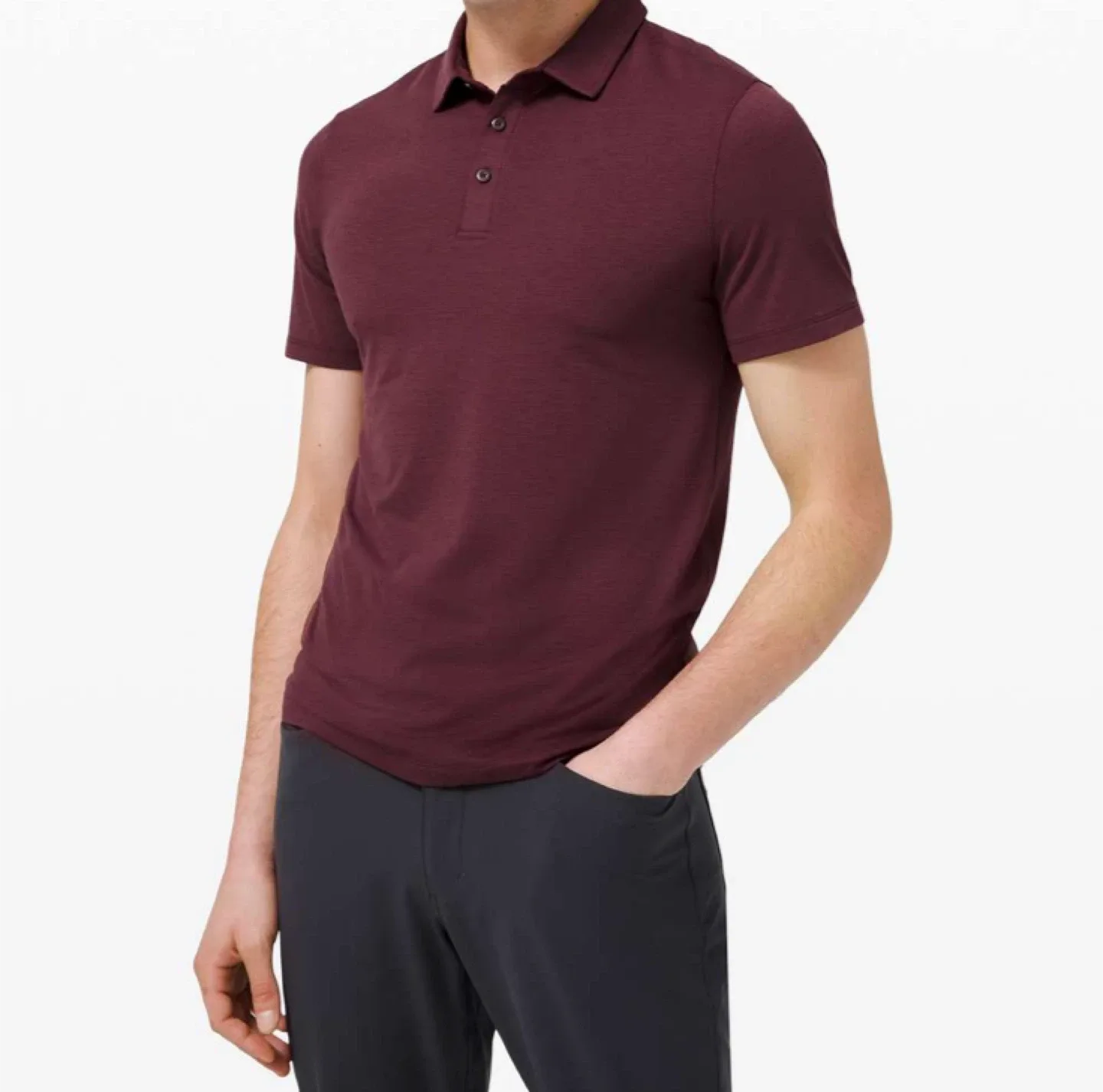 Lululemon Men Evolution Polo Shirt - Size L image indicator(6)