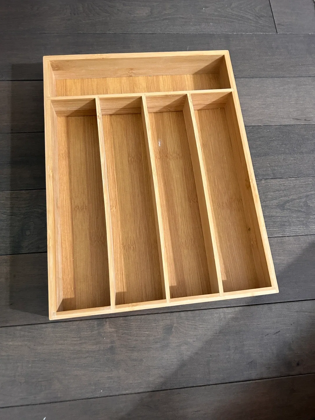 Bamboo Cutlery Drawer Organizer