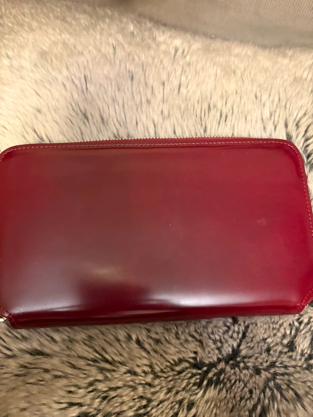 Cartier Red Leather Wallet - photo 3