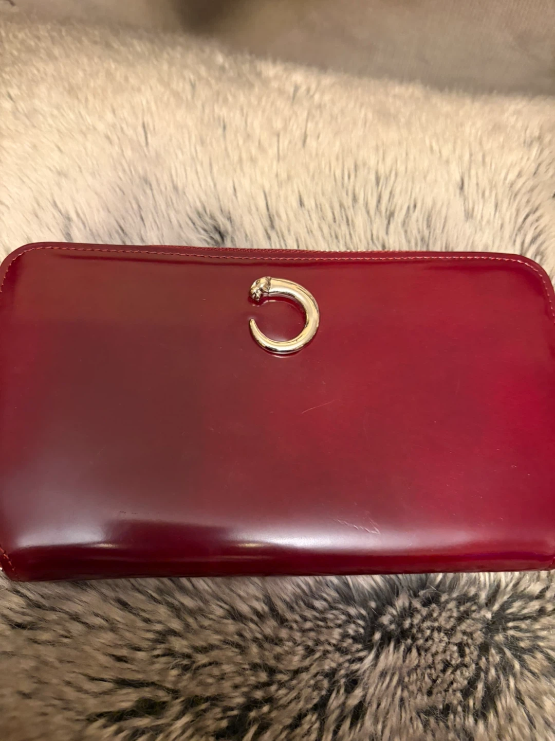 Cartier Red Leather Wallet - photo 2