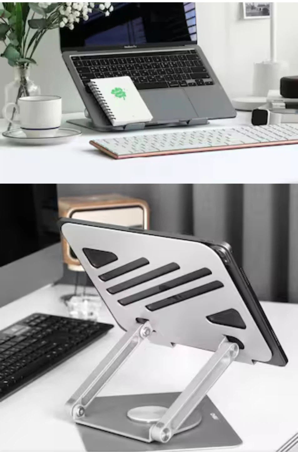 ABKO NC50 Multi-Device Stand - Silver