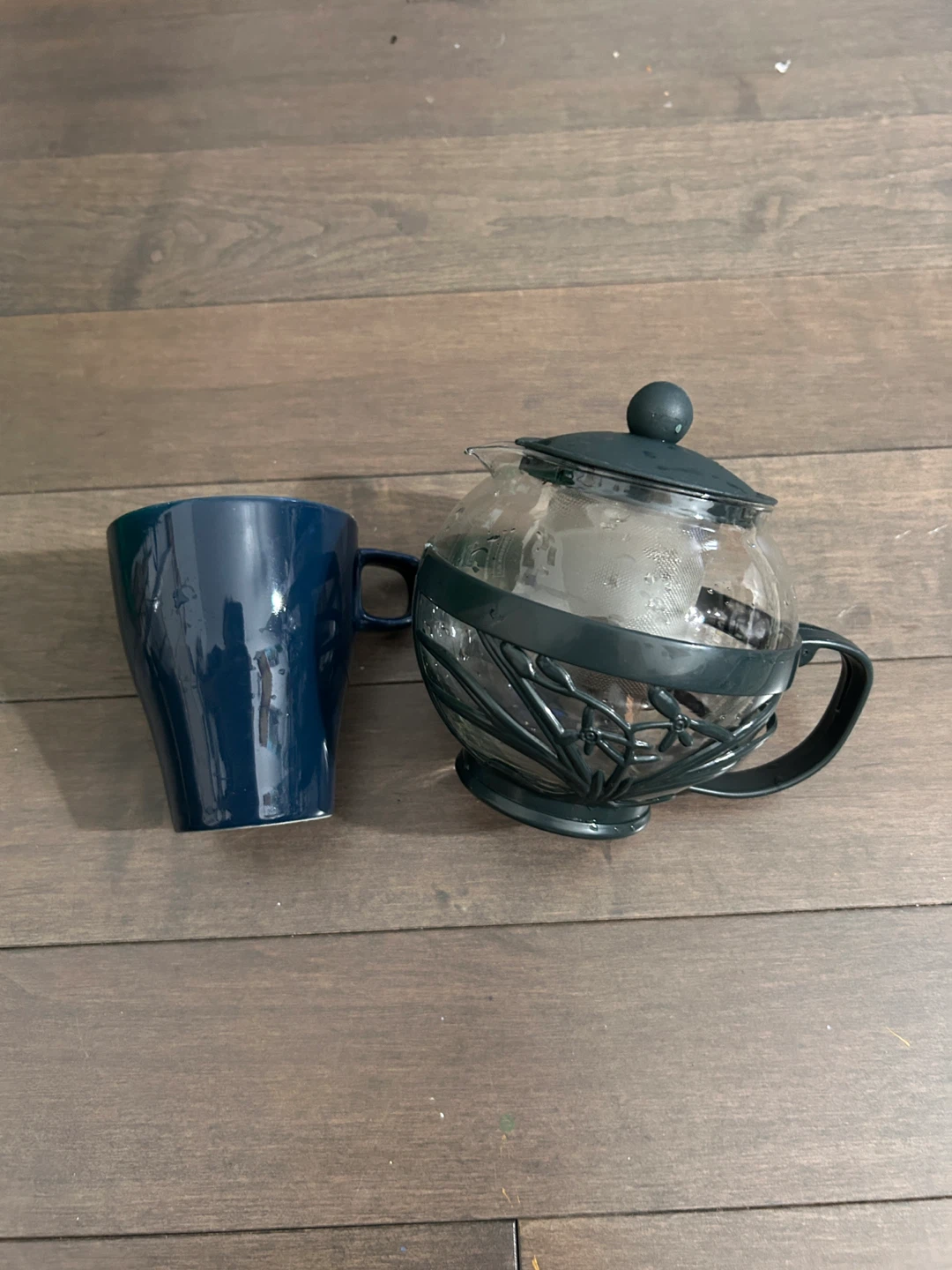IKEA Teapot and Mug