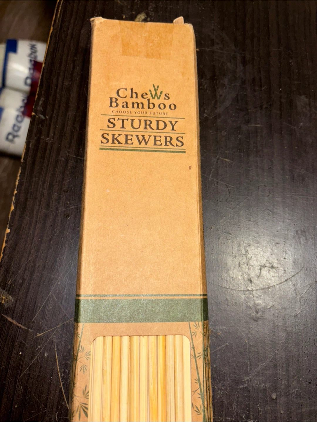 Chews Bamboo Sturdy Skewers - 100pcs