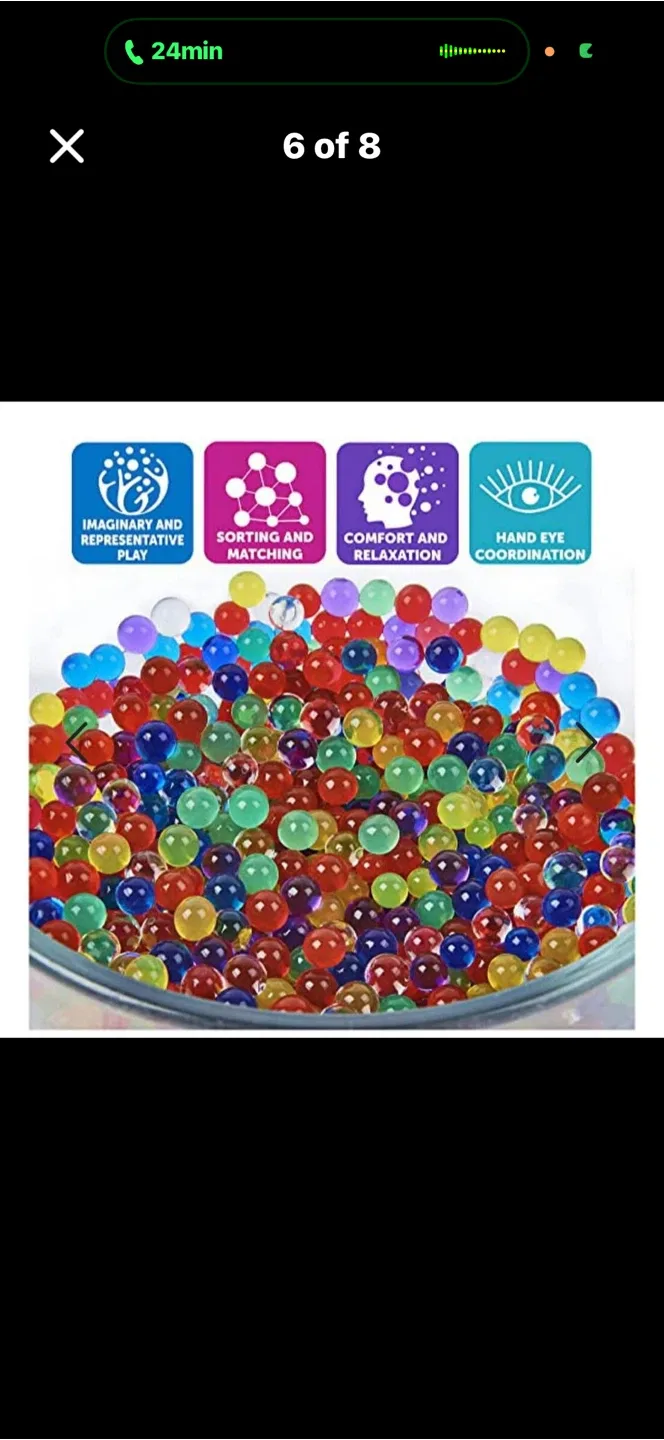 Orbeez Rainbow Seeds - 75,000 Beads image indicator(4)