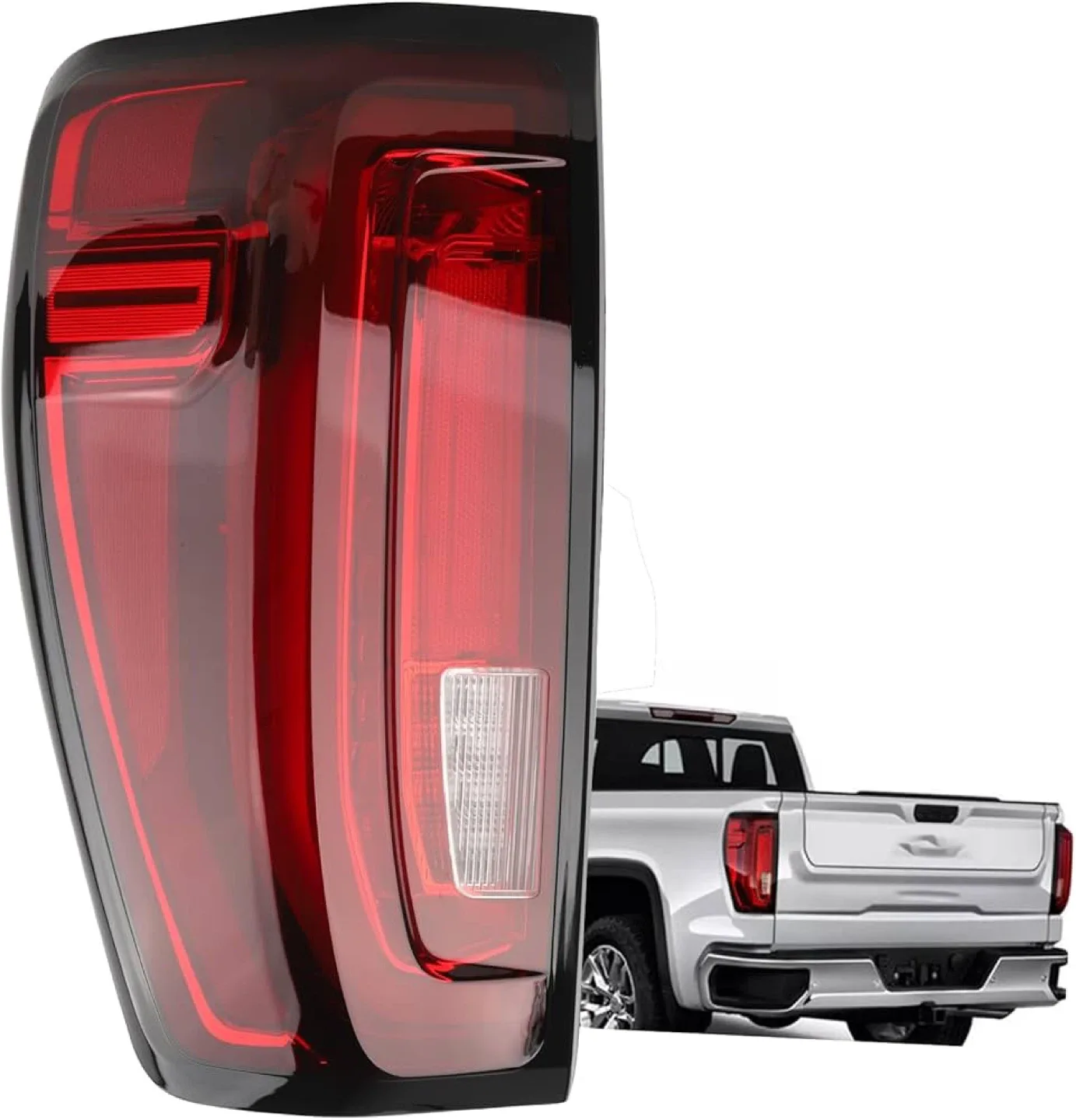GMC Sierra 1500 Tail Light left side Assembly