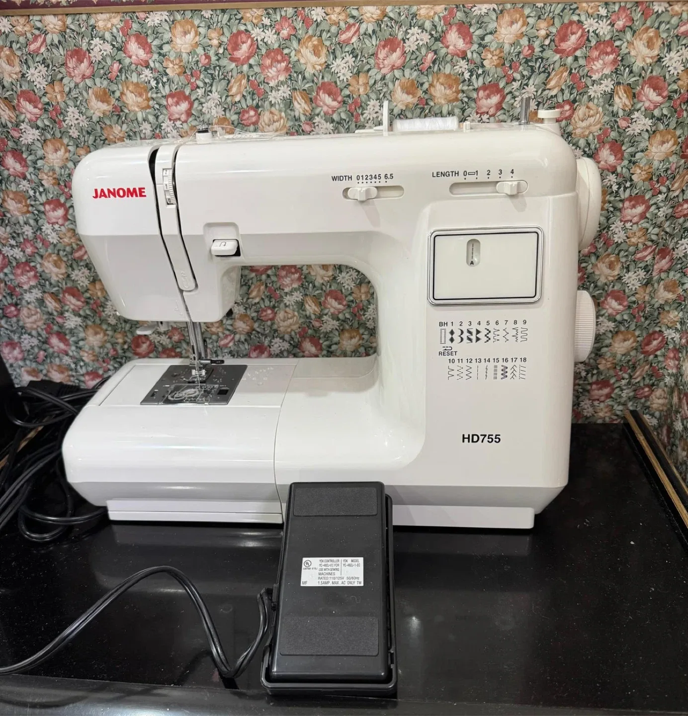 Janome HD755 Sewing Machine image indicator(4)