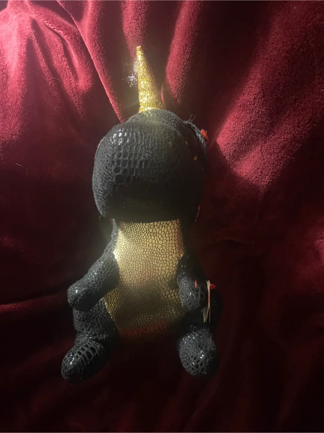 Ty Beanie Boo Black Dragon Plush image indicator(6)