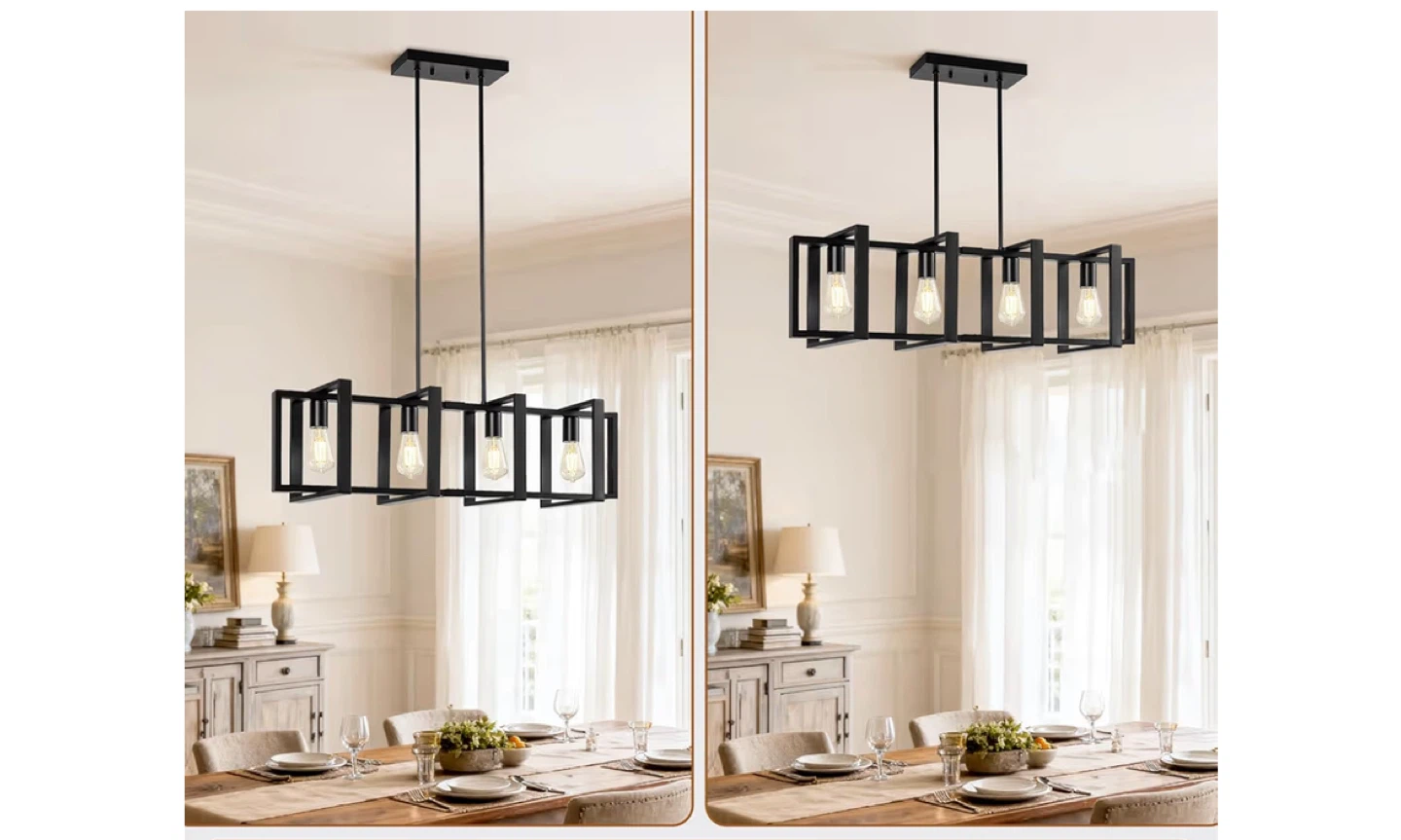 Kitchen Island Chandelier Light Fixture-New in box