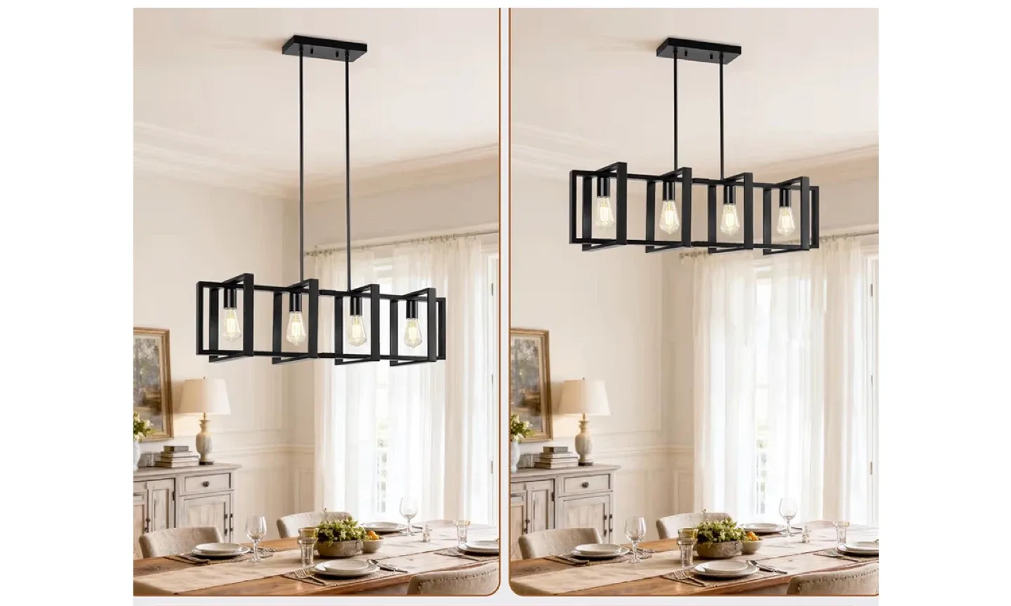 Kitchen Island Chandelier Light Fixture-New in box