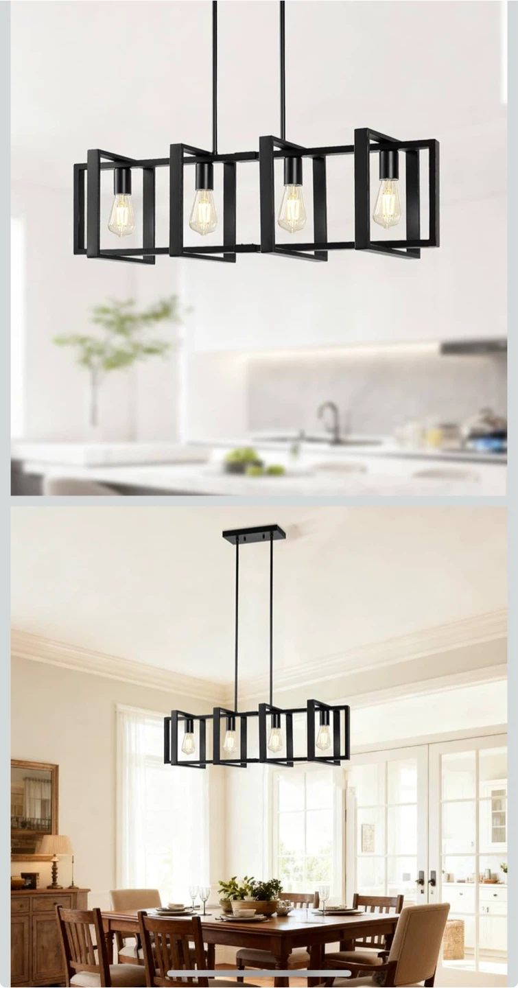 Kitchen Island Chandelier Light Fixture-New in box - photo 3
