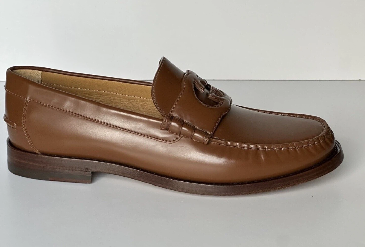 Gucci Brown Leather Loafers - photo 5