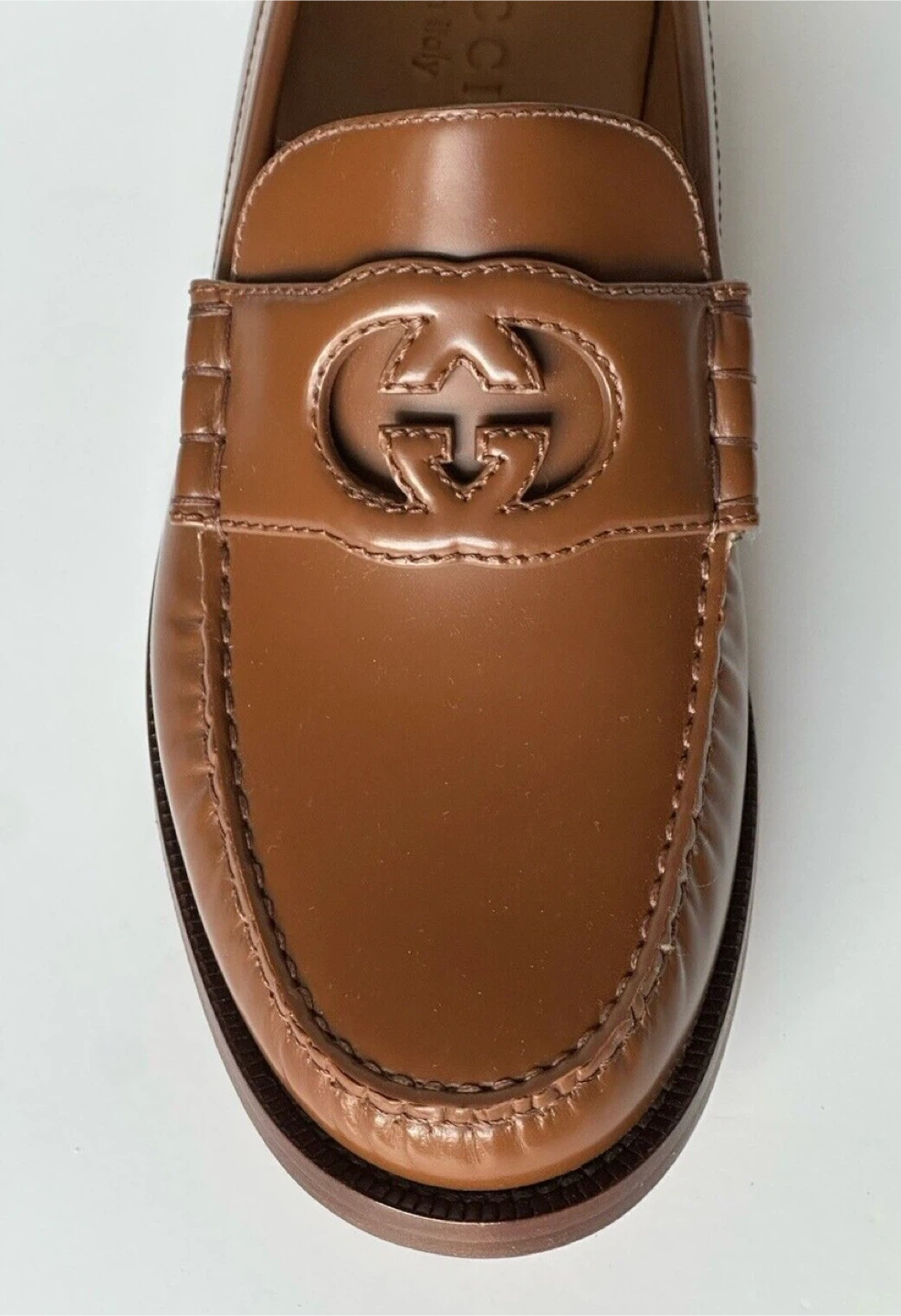Gucci Brown Leather Loafers - photo 4