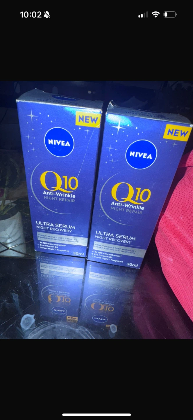 New Nivea Q10 Anti-Wrinkle Night Repair Serum