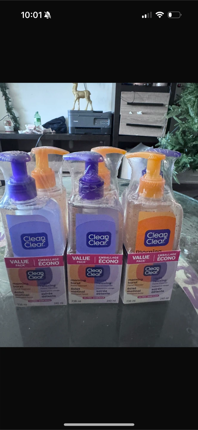 Clean & Clear Value Pack Facial Cleansers