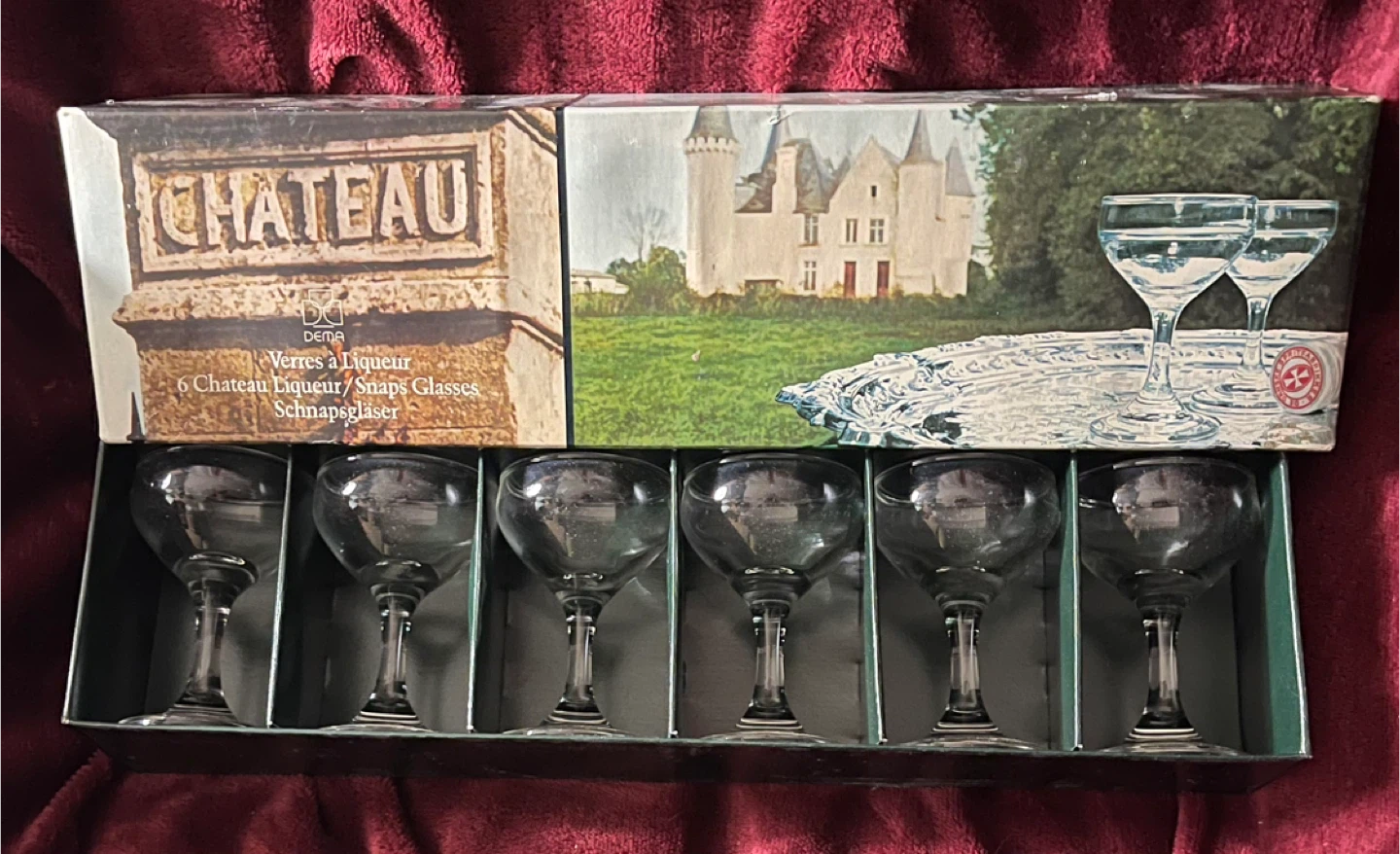 Chateau Liqueur/Snaps Glasses - Set of 6 - photo 3