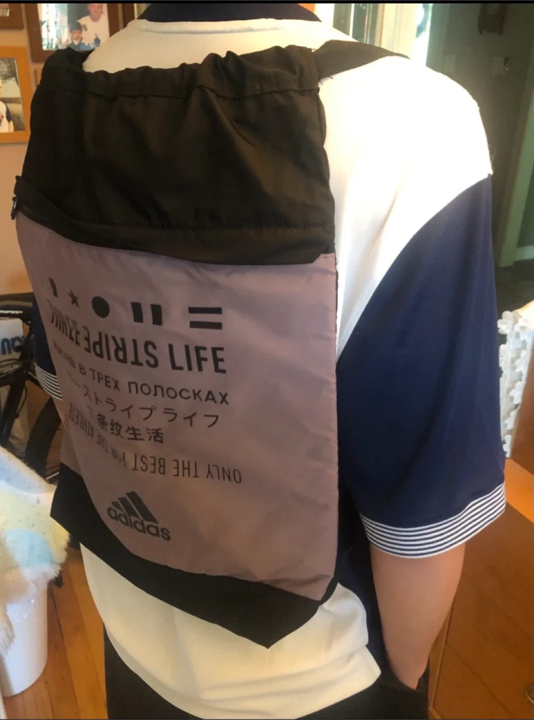 #cleanout - Backpack School Golf Gym Tote Bag image indicator(5)