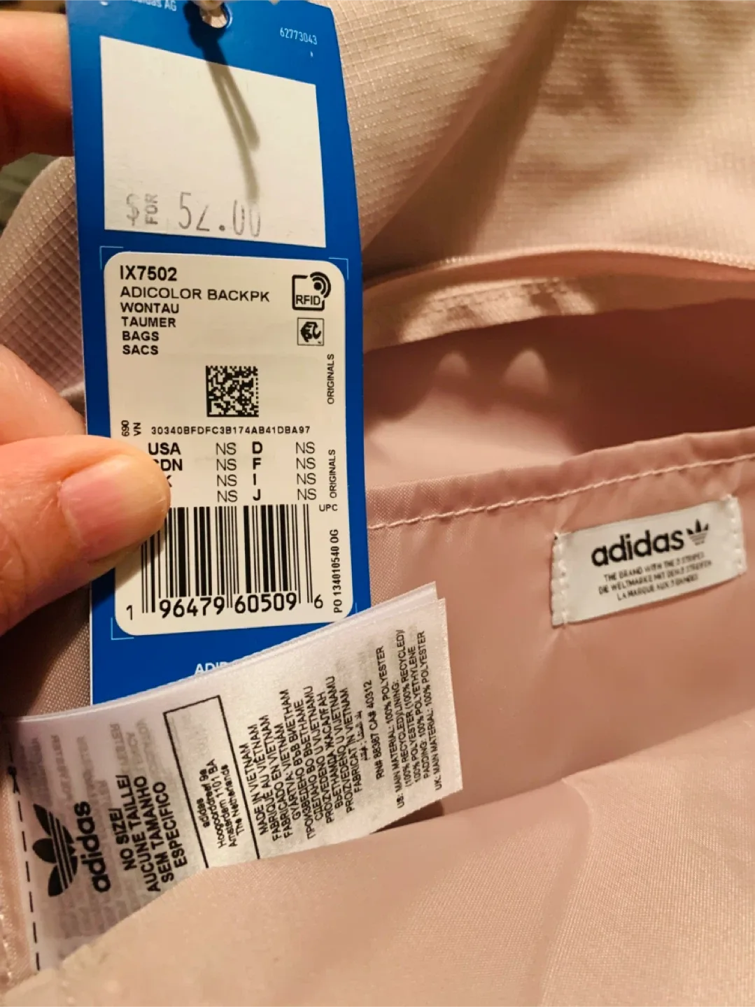 #cleanout - Backpack School Golf Gym Tote Bag image indicator(7)