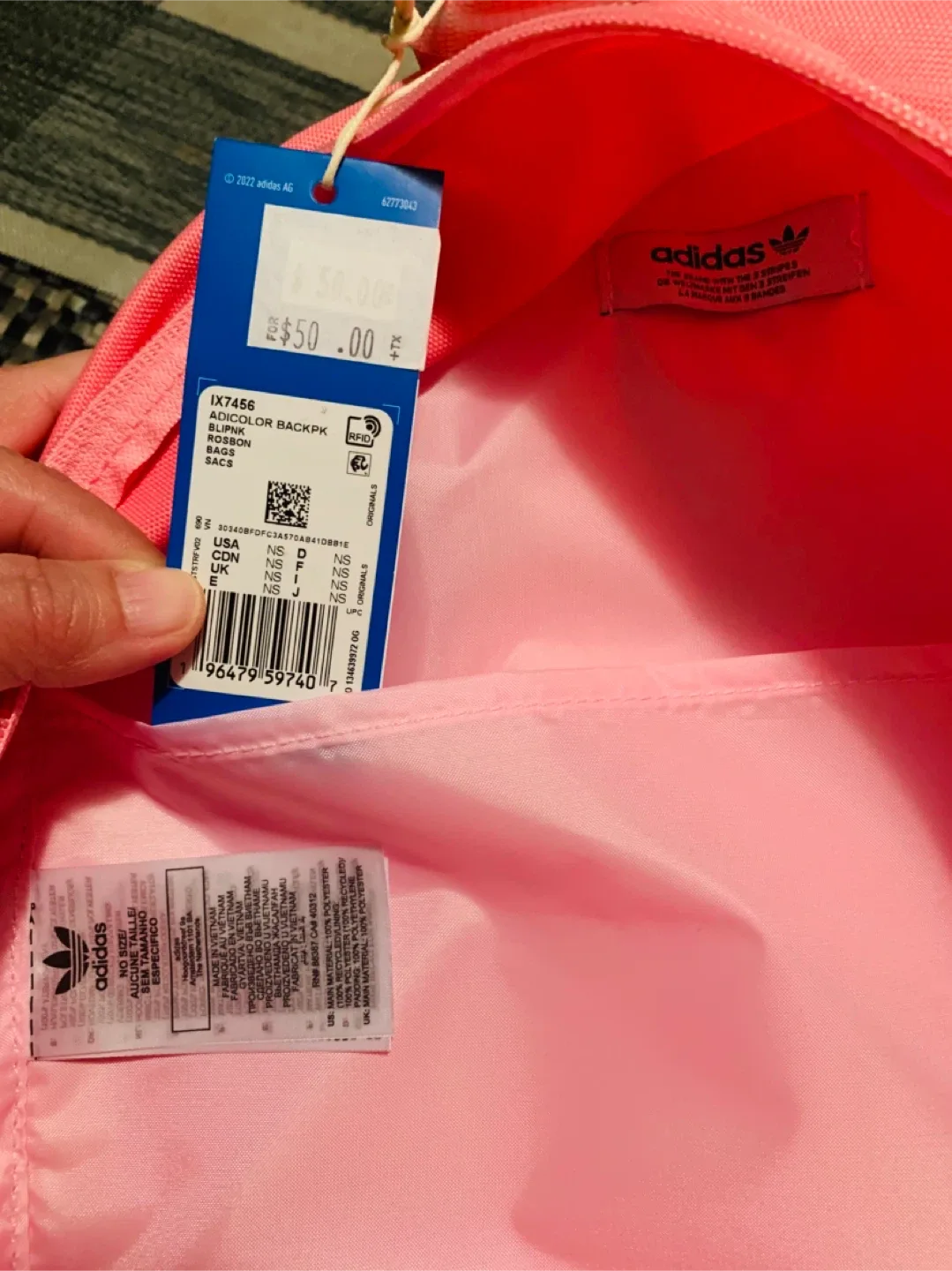 #cleanout - Backpack School Golf Gym Tote Bag image indicator(8)