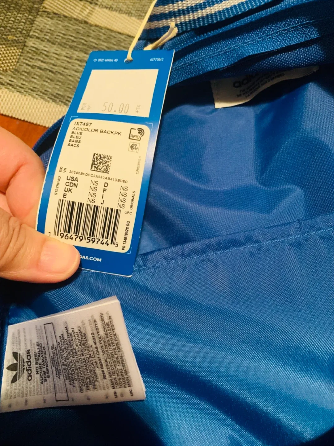 #cleanout - Backpack School Golf Gym Tote Bag image indicator(9)