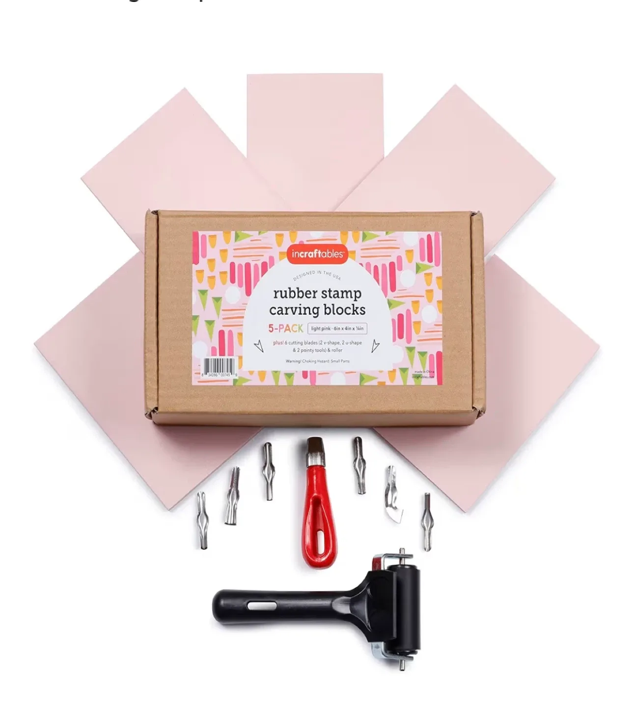 Linocut/ Rubber stamp printing kit