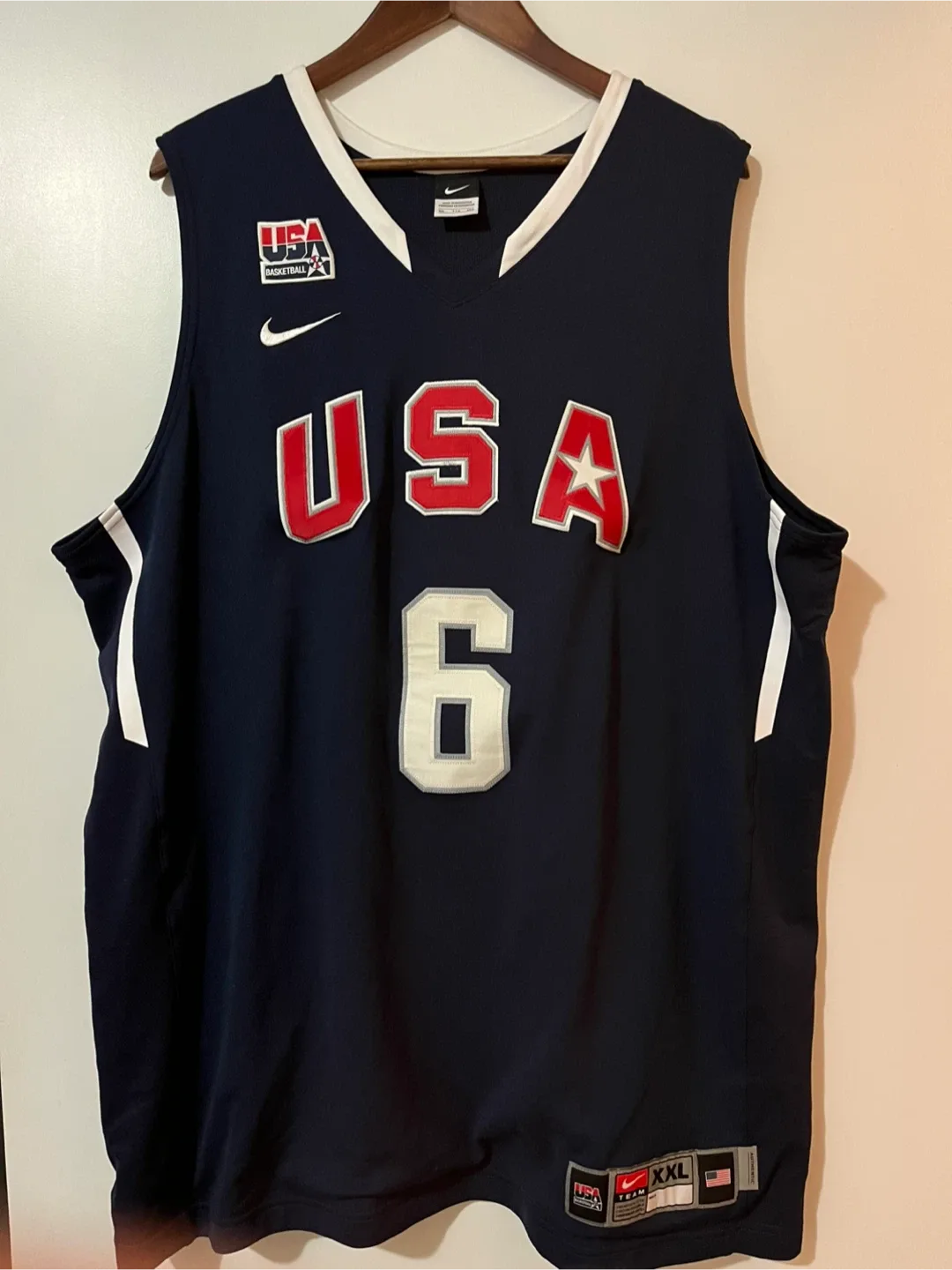 Nike LeBron James USA Basketball Jersey XXL