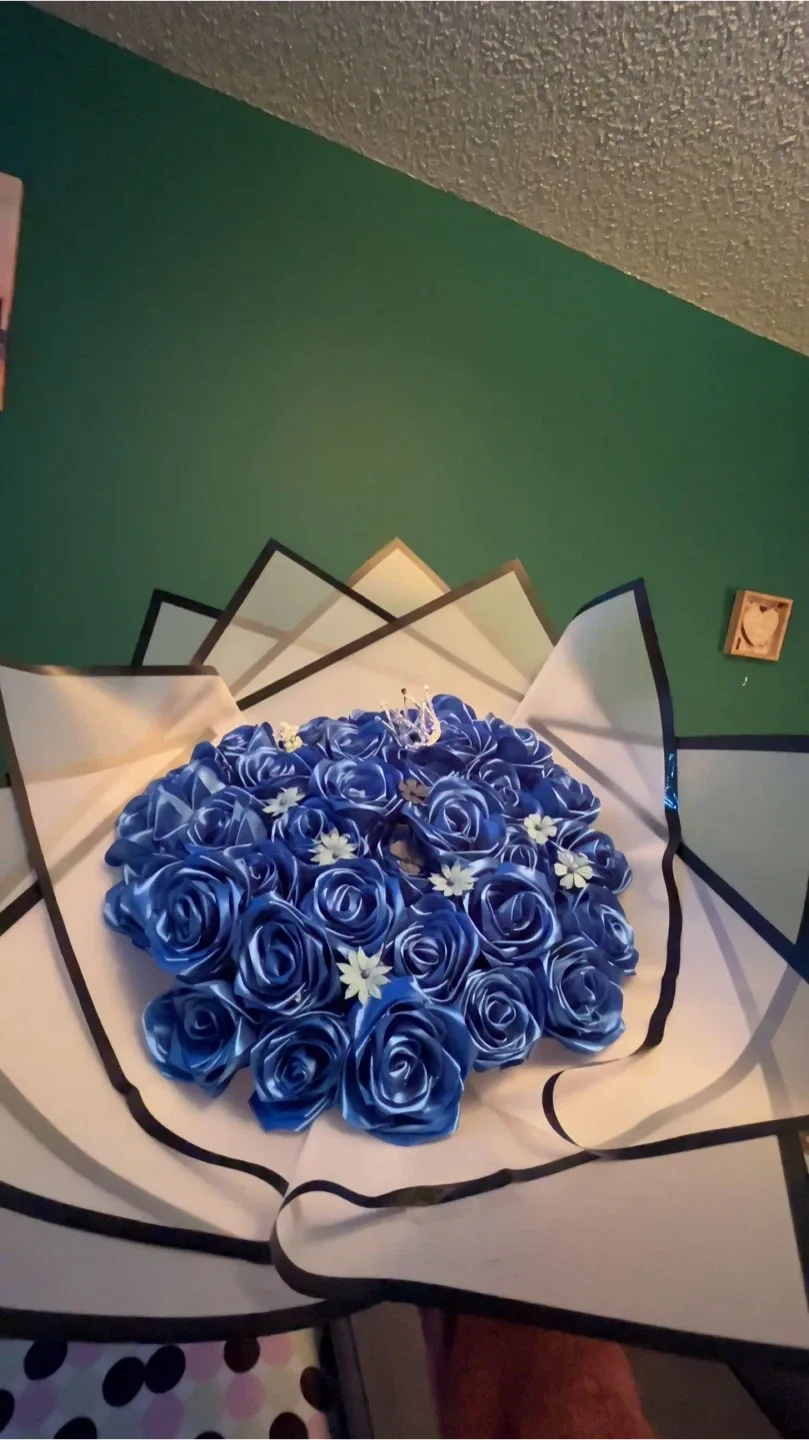 Blue Rose Bouquet