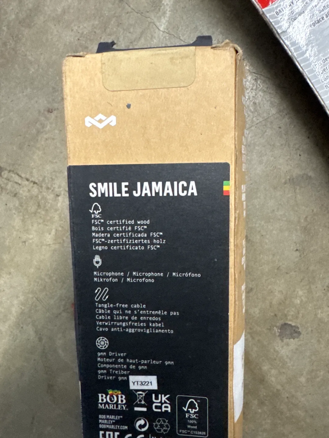 Marley Smile Jamaica In-Ear Headphones - New