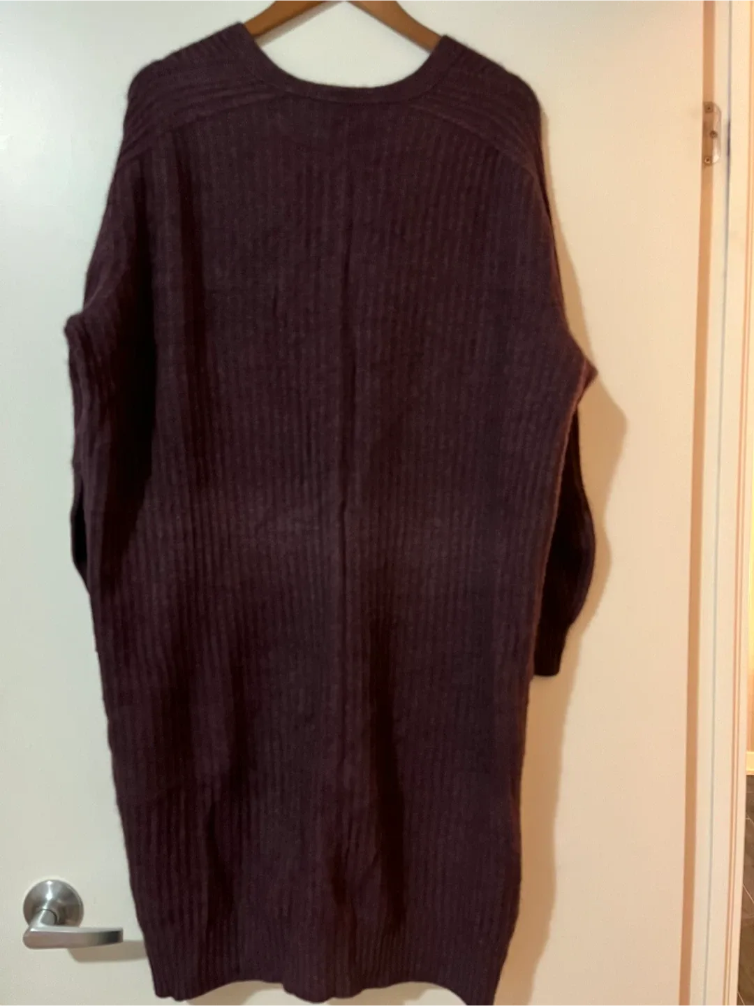Purple Long Cardigan - Size M image indicator(2)