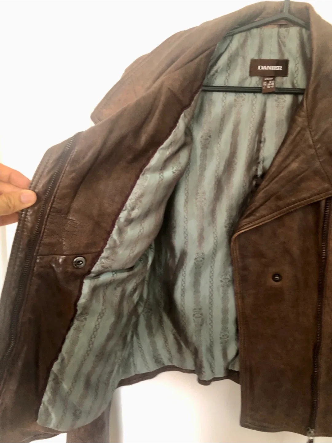 Danier Genuine Leather Jacket - Size XS image indicator(4)