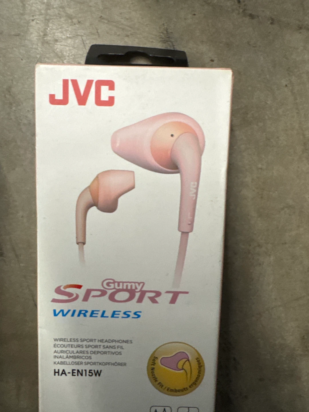 New JVC Gumy Sport Wireless Earphones - Pink - photo 2