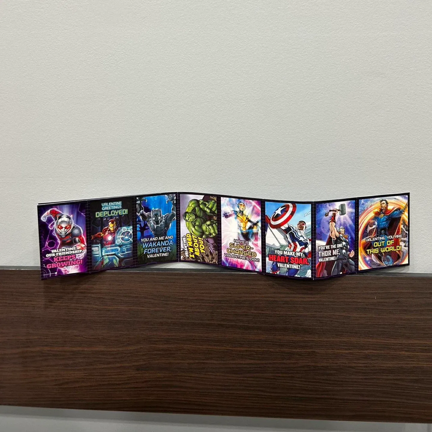 Marvel theme valentines