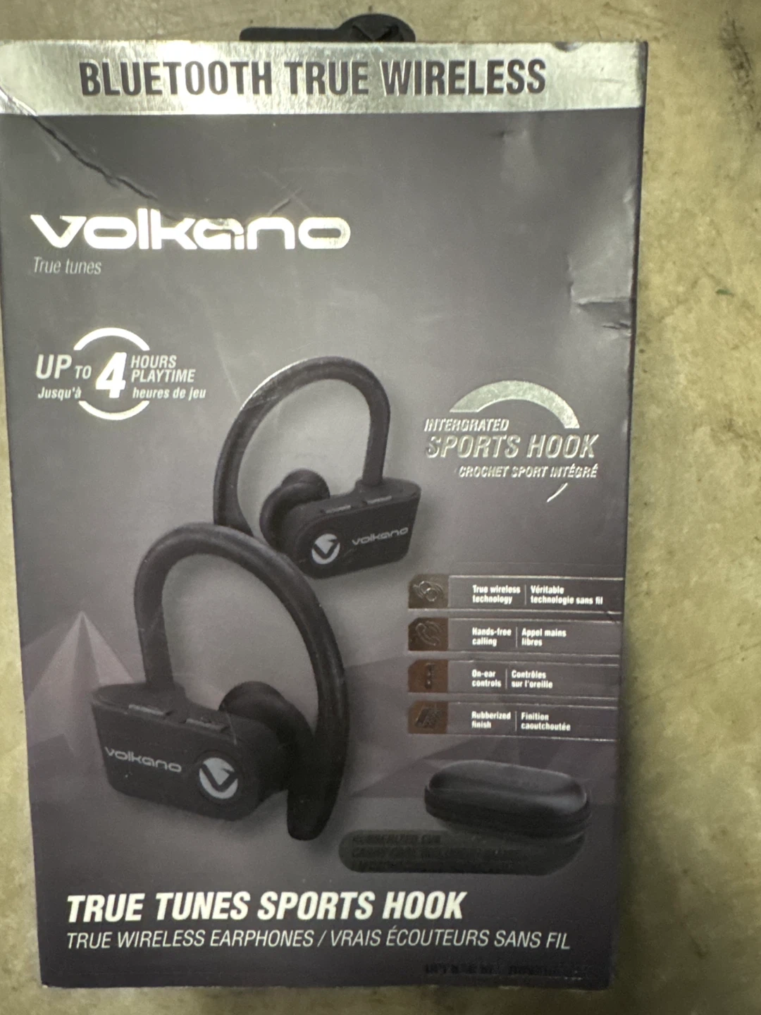 Volkano True Tunes Sports Hook Wireless Earphones - New - photo 2