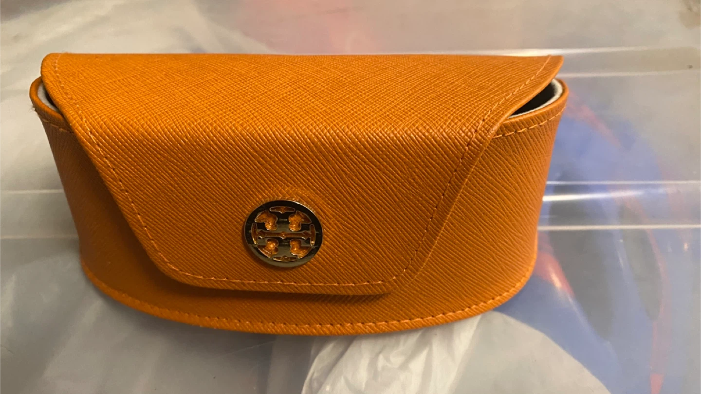 Tory Burch Orange Sunglasses Case