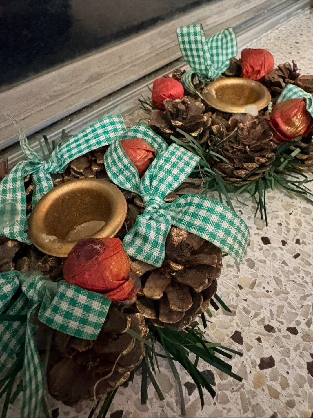 2 Candle holders #Cleanout