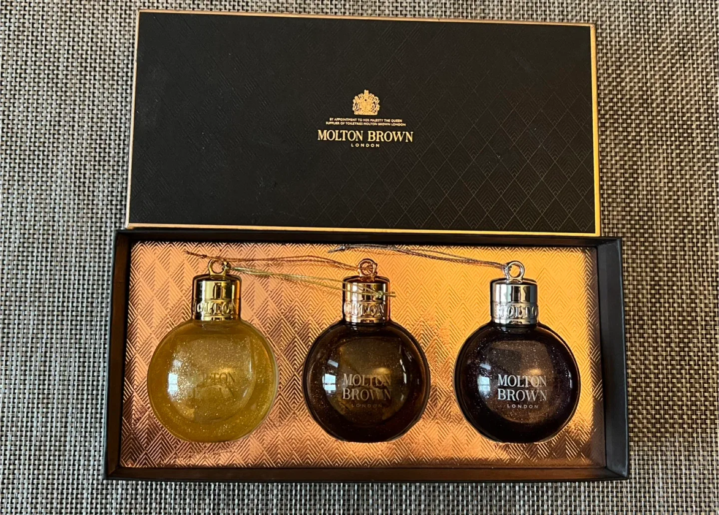 #cleanout Molton Brown Festive Bauble Gift Set