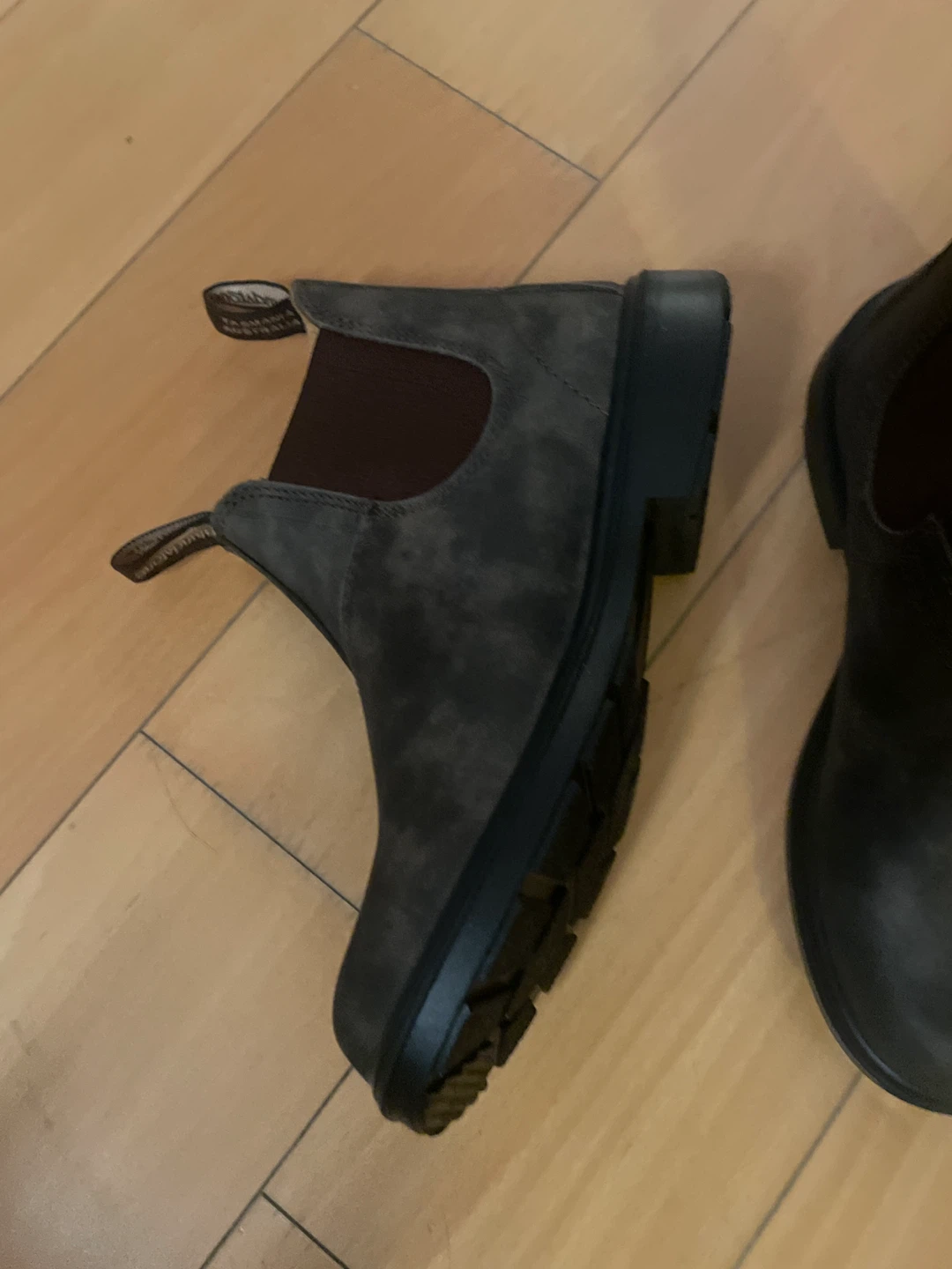 Blundstone Suede Leather Chelsea Boots Size 3 - photo 2
