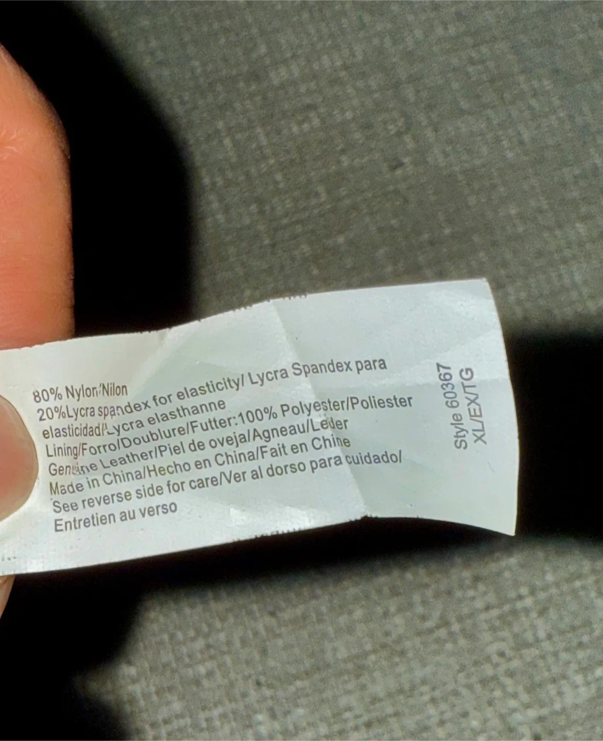 #cleanout Aris Black Leather Gloves image indicator(5)