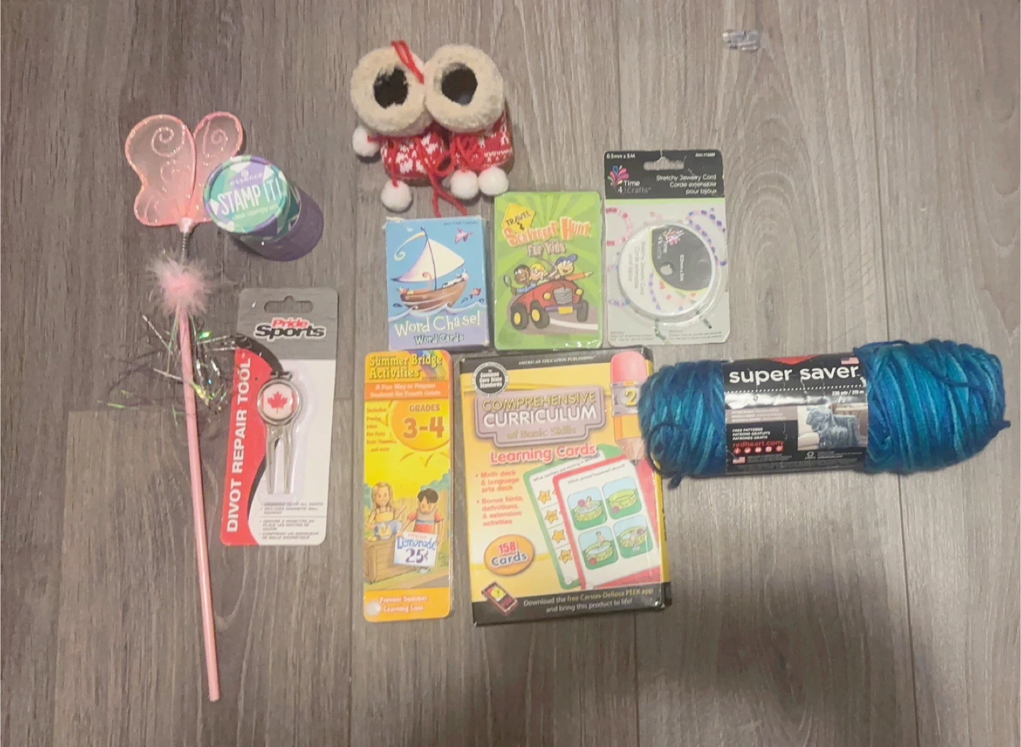 Kids' Activity Bundle: Cards, Yarn, & More!