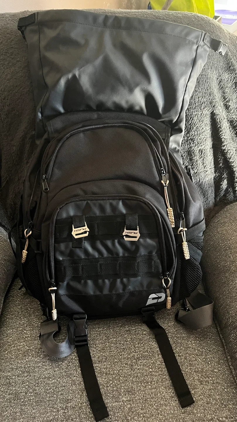 #Cleanout   Black paintball  Backpack