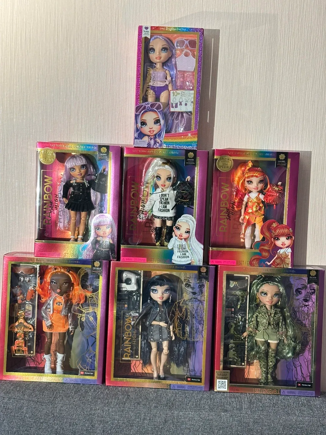 Brand new Rainbow High Fashion Dolls