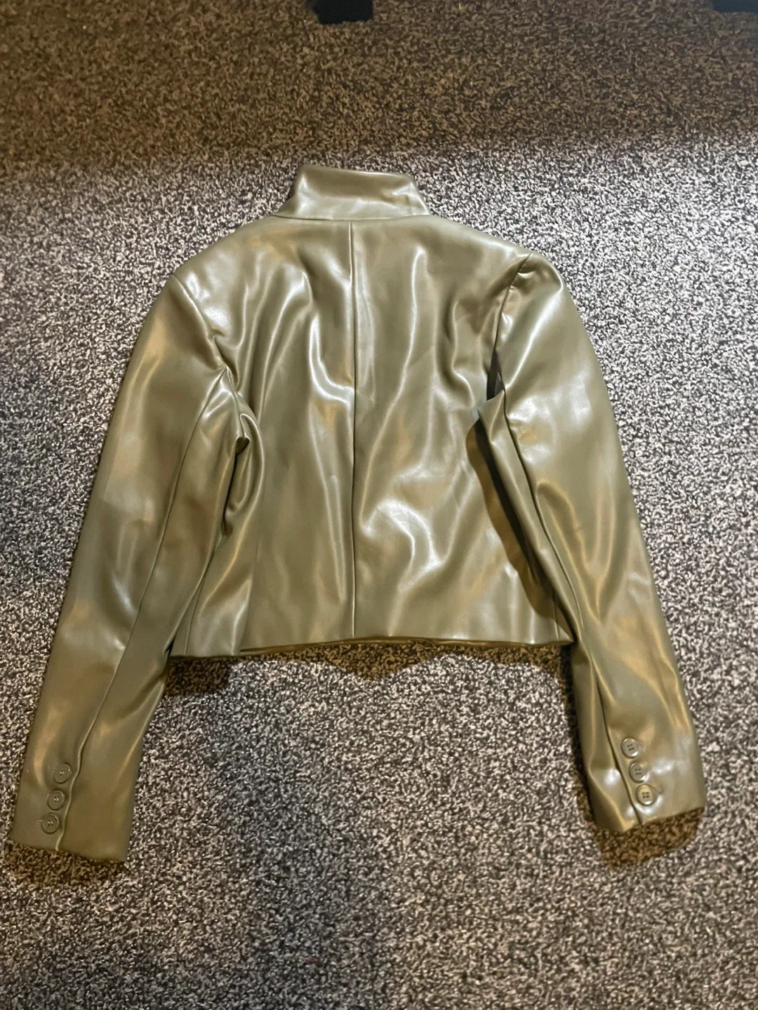Philosophy Republic Clothing Olive Green Jacket - Size 8 image indicator(3)